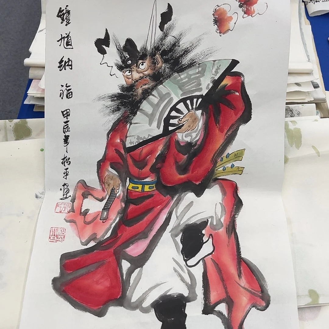 国画纯手绘作品欣赏