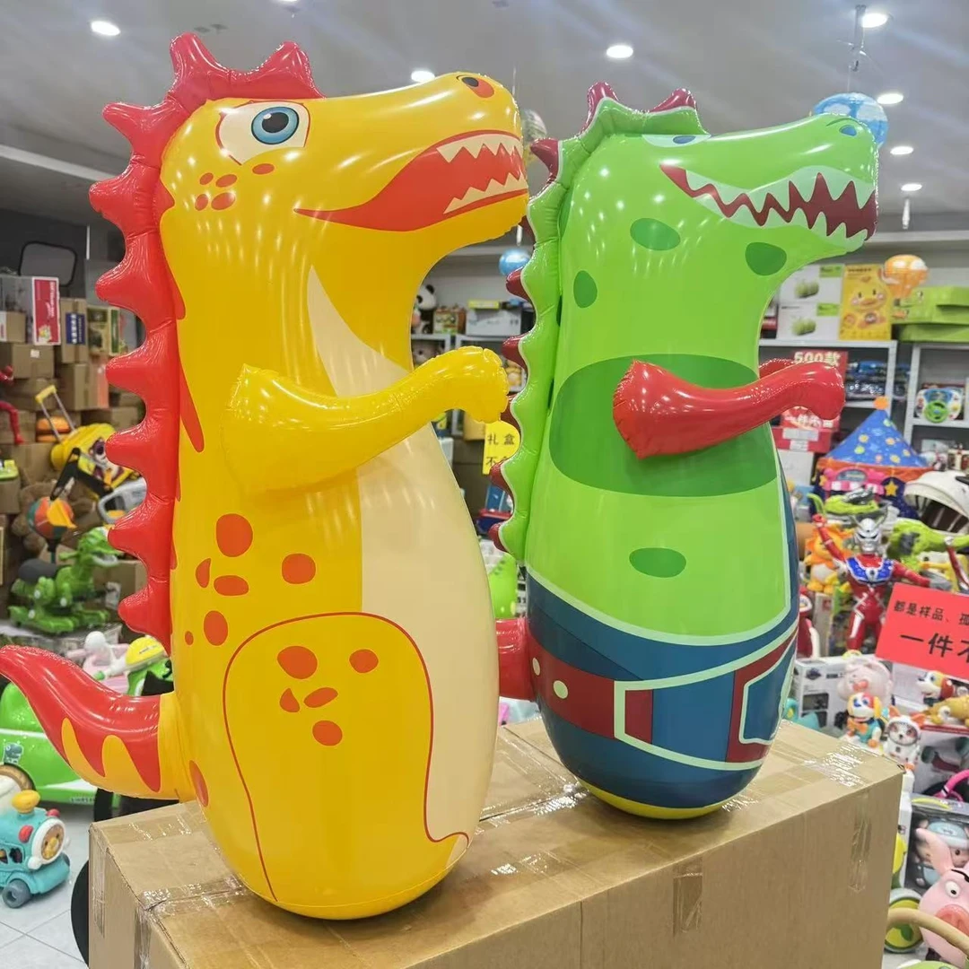 儿童拳击沙袋充气不倒翁玩具室内专用立式小孩搏击锻炼男女孩戏水