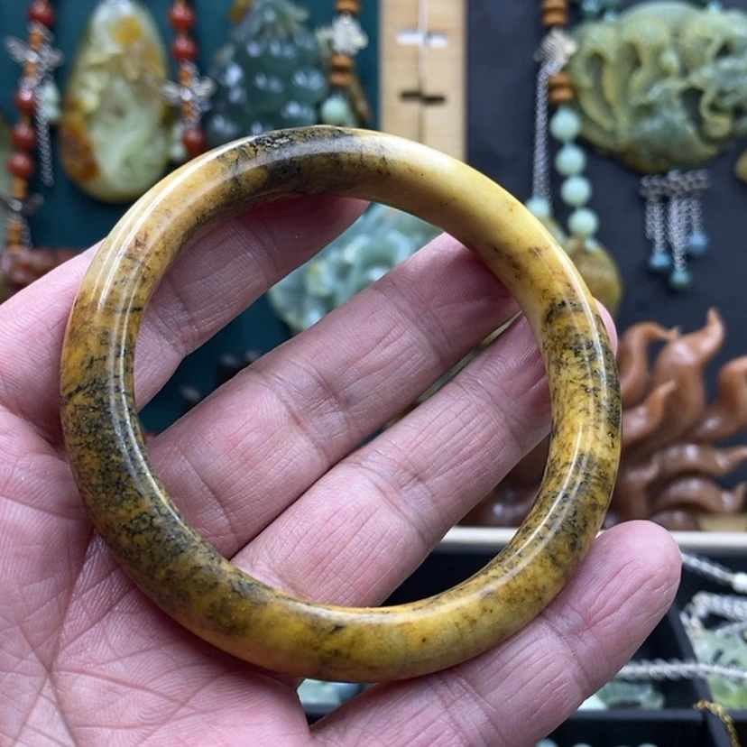 【闪购商品】未镶嵌岫玉手镯61