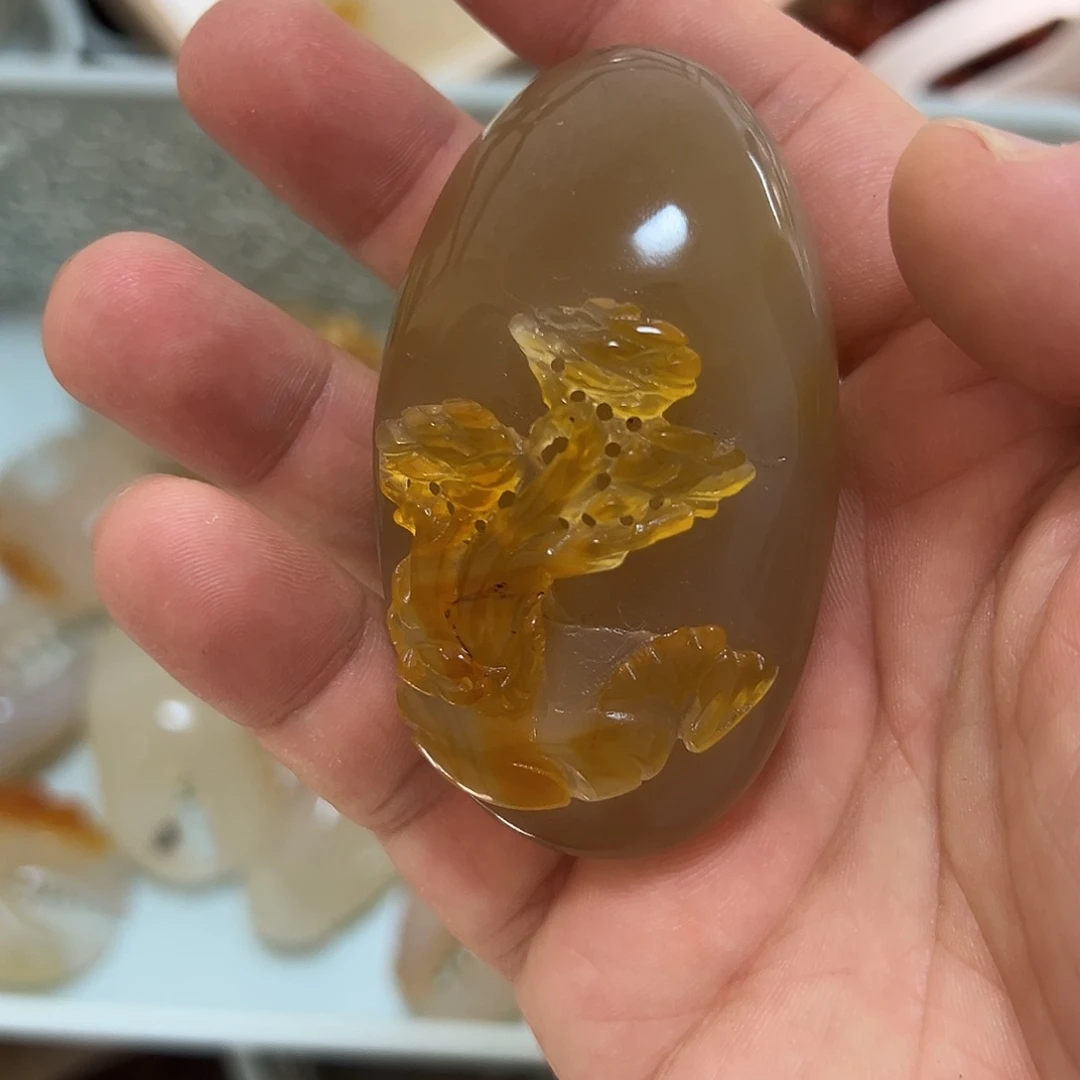 玛瑙/玉髓合金颈饰