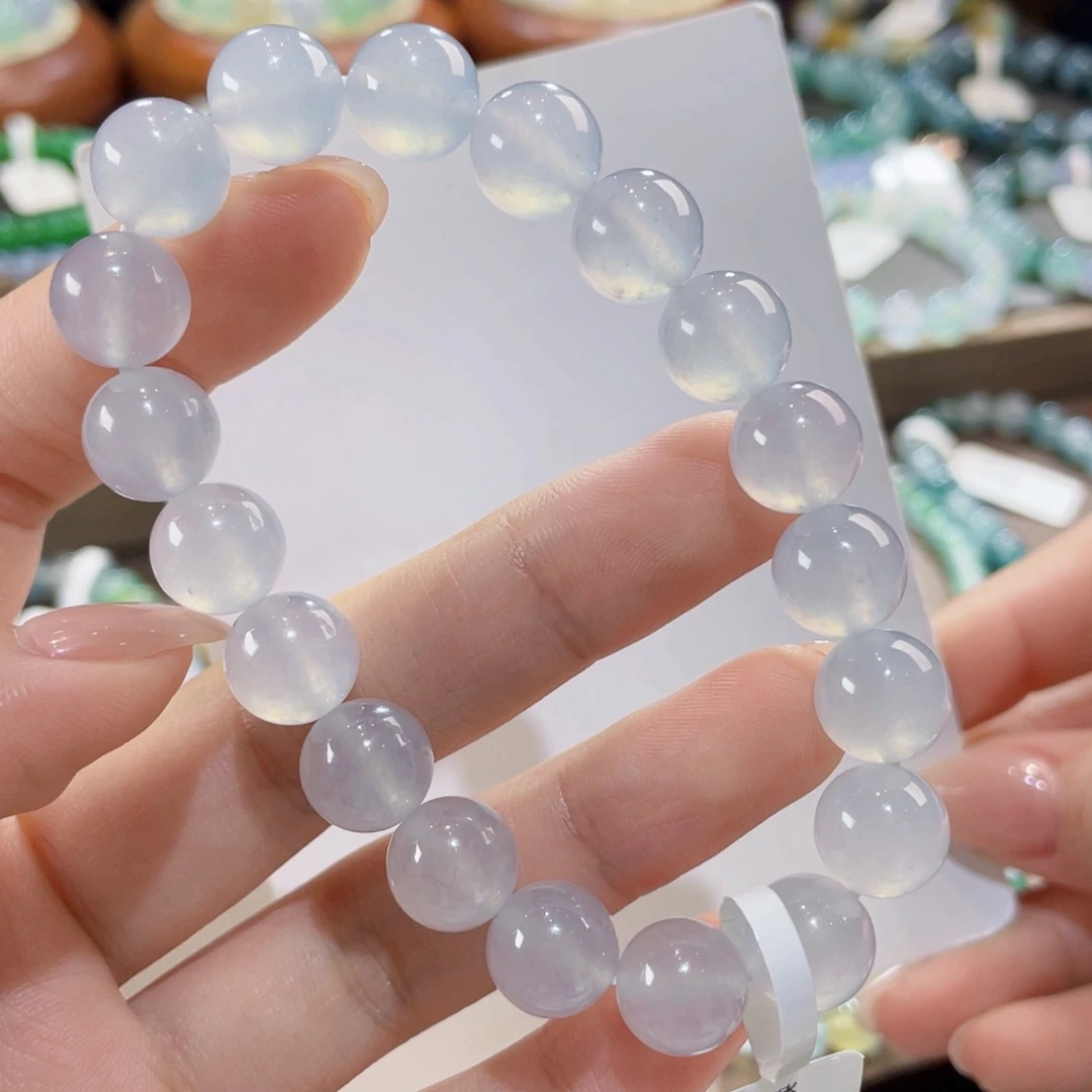 未镶嵌手链翡翠卡10白月光