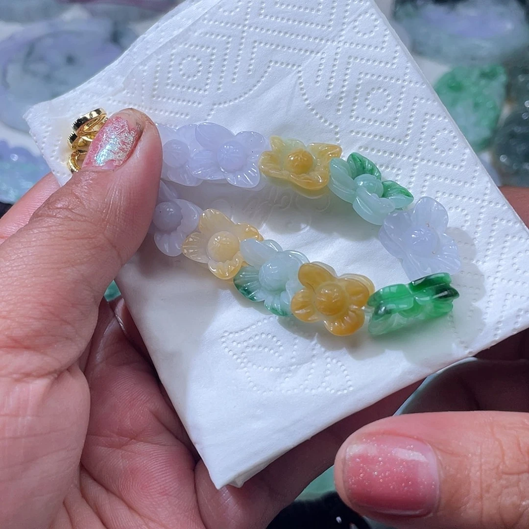 颈饰未镶嵌翡翠翡玉翡翠