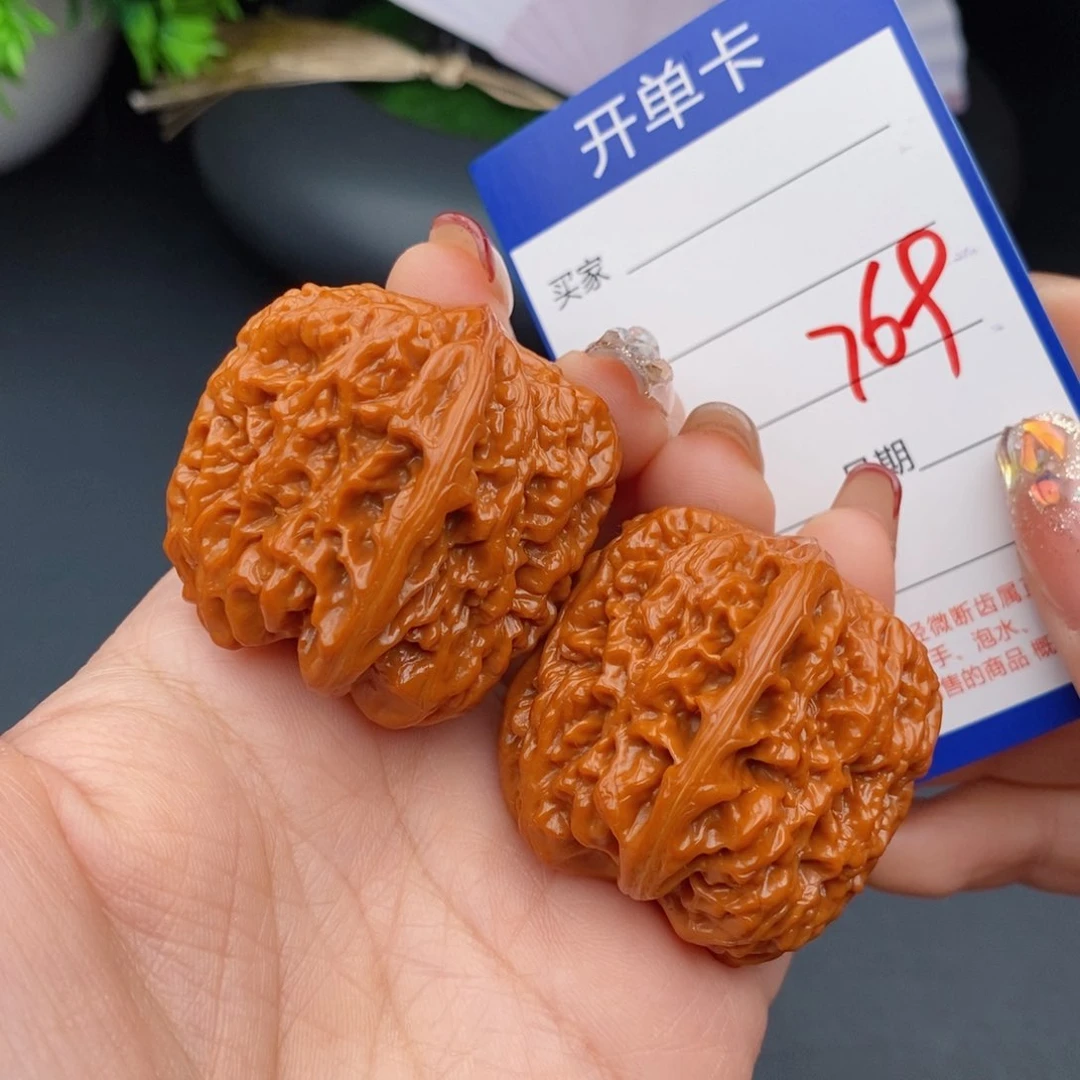 文玩核桃把件37将军769