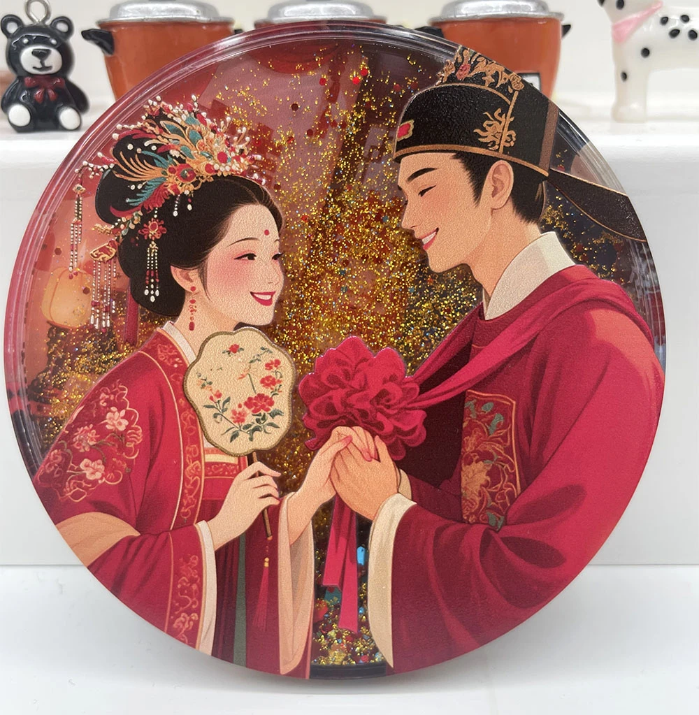 中国城市冰箱贴流沙款旅游景点文创纪念品哈尔滨乌镇杭州北京故宫