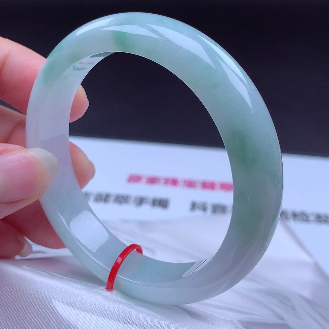 翡翠未镶嵌手镯手镯000930