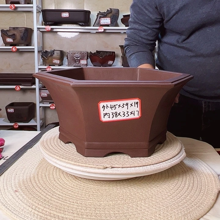 紫砂花盆紫砂花盆