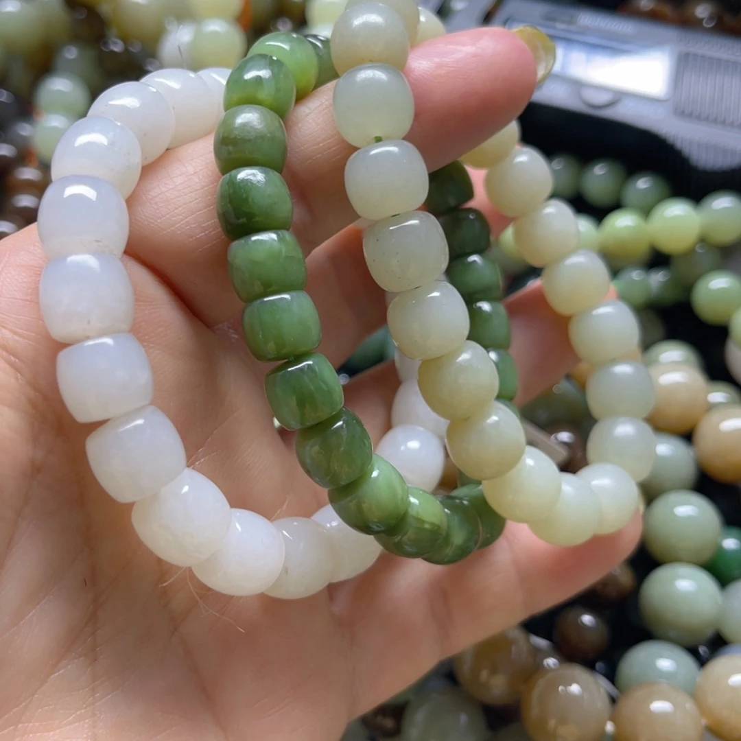 和田玉手链未镶嵌