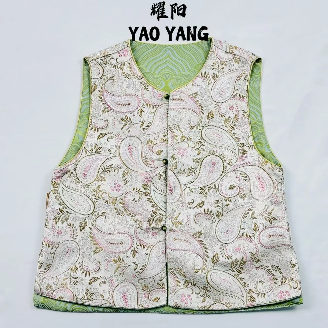 【春日】 新中式国风刺绣马甲（C81）