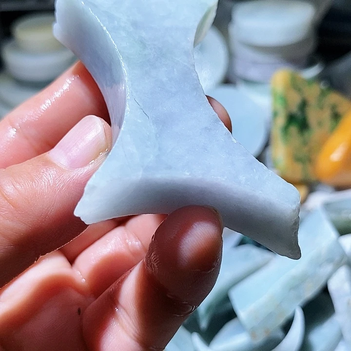 散珠翡翠边角料29
