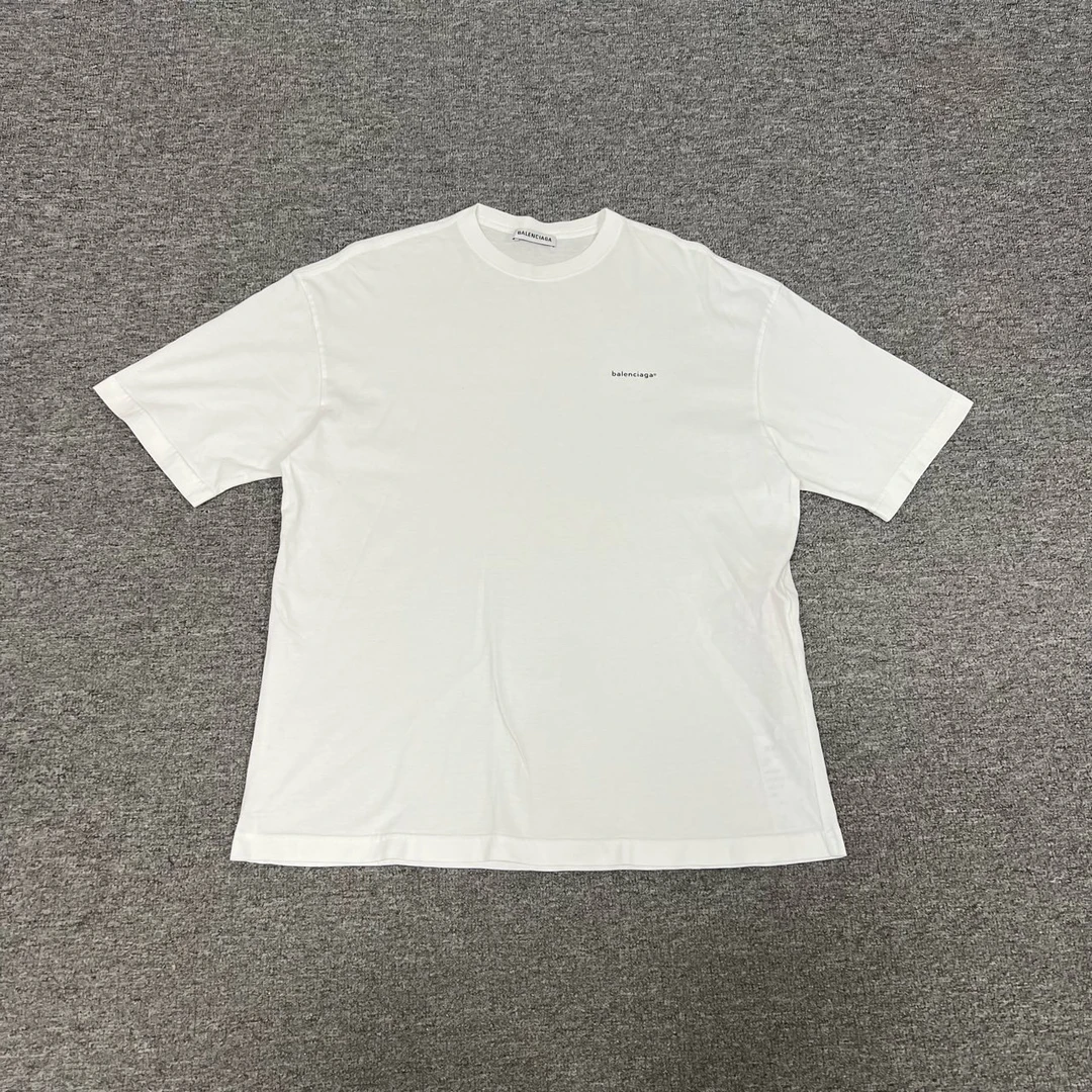 99新 Balenciaga/巴黎世家 巴黎世家 白色 短袖 T恤