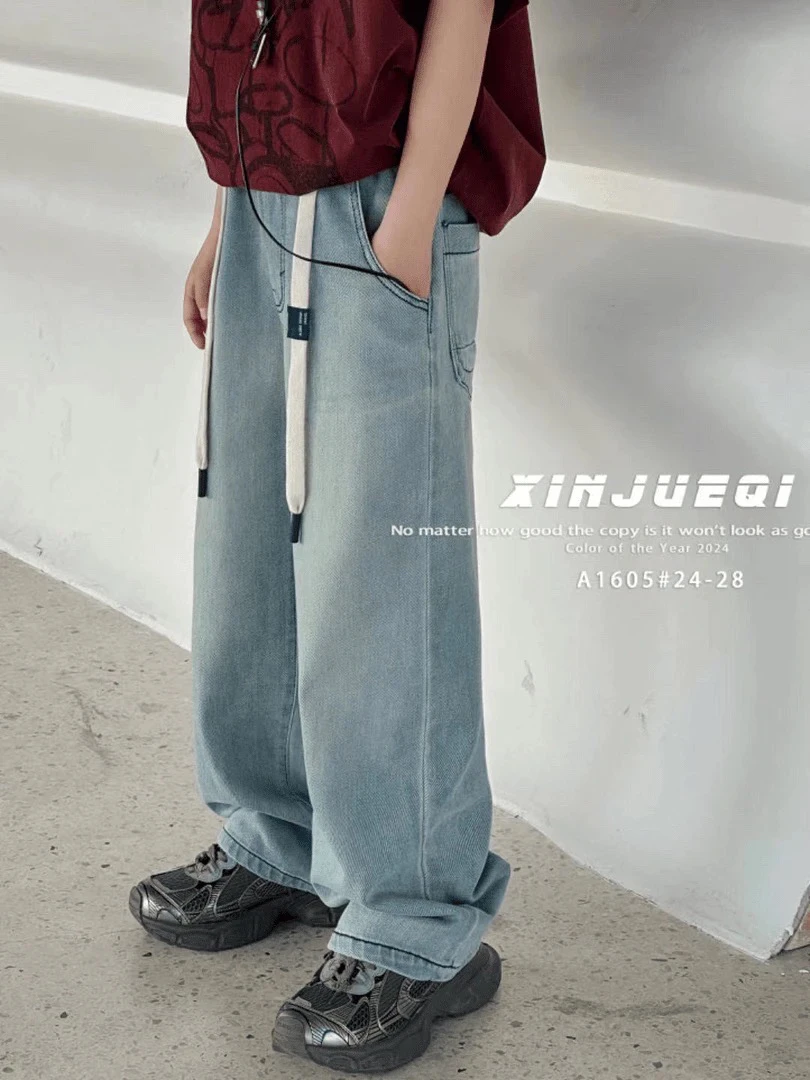 新款A1605时尚直筒休闲百搭