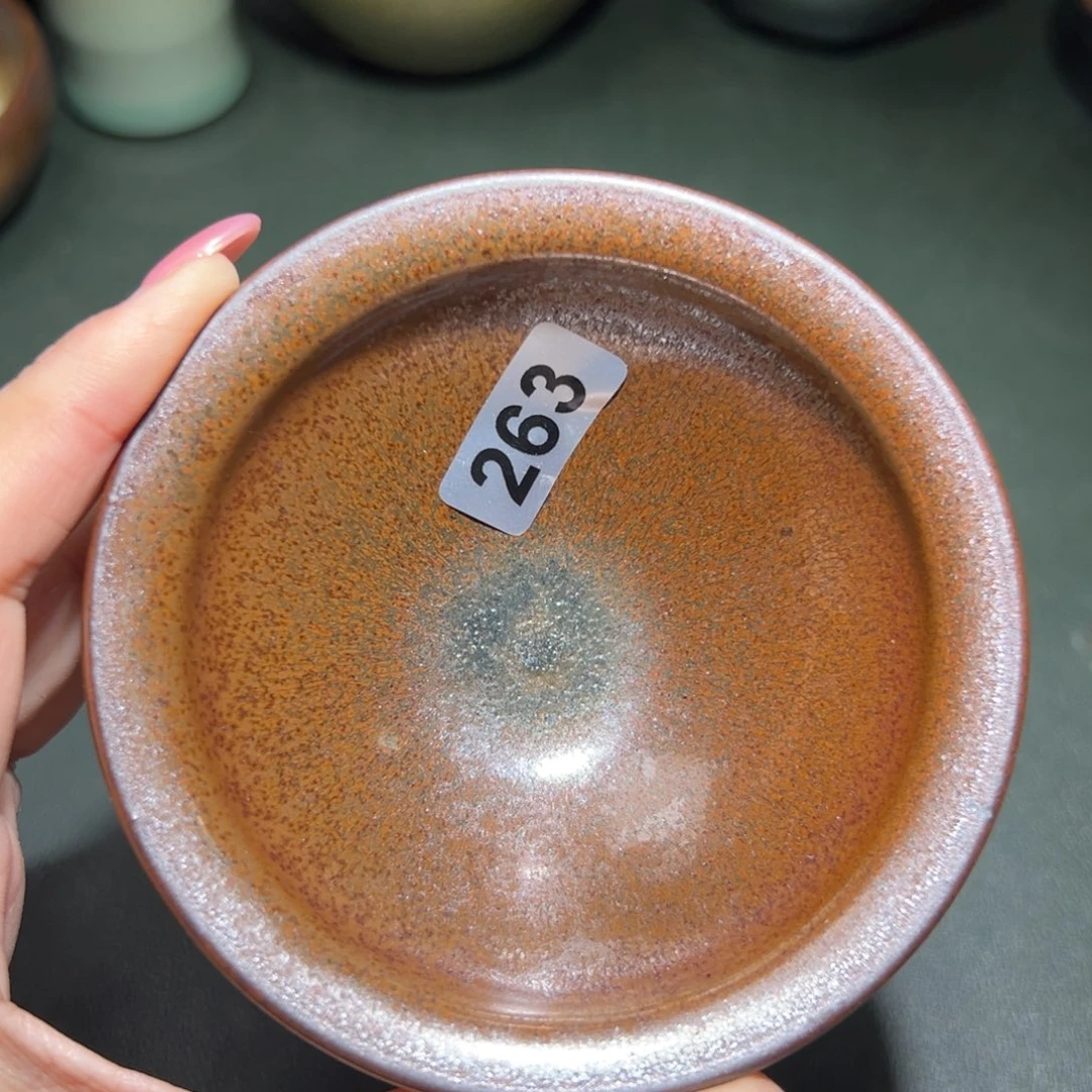 茶盏全手工原矿原釉建盏