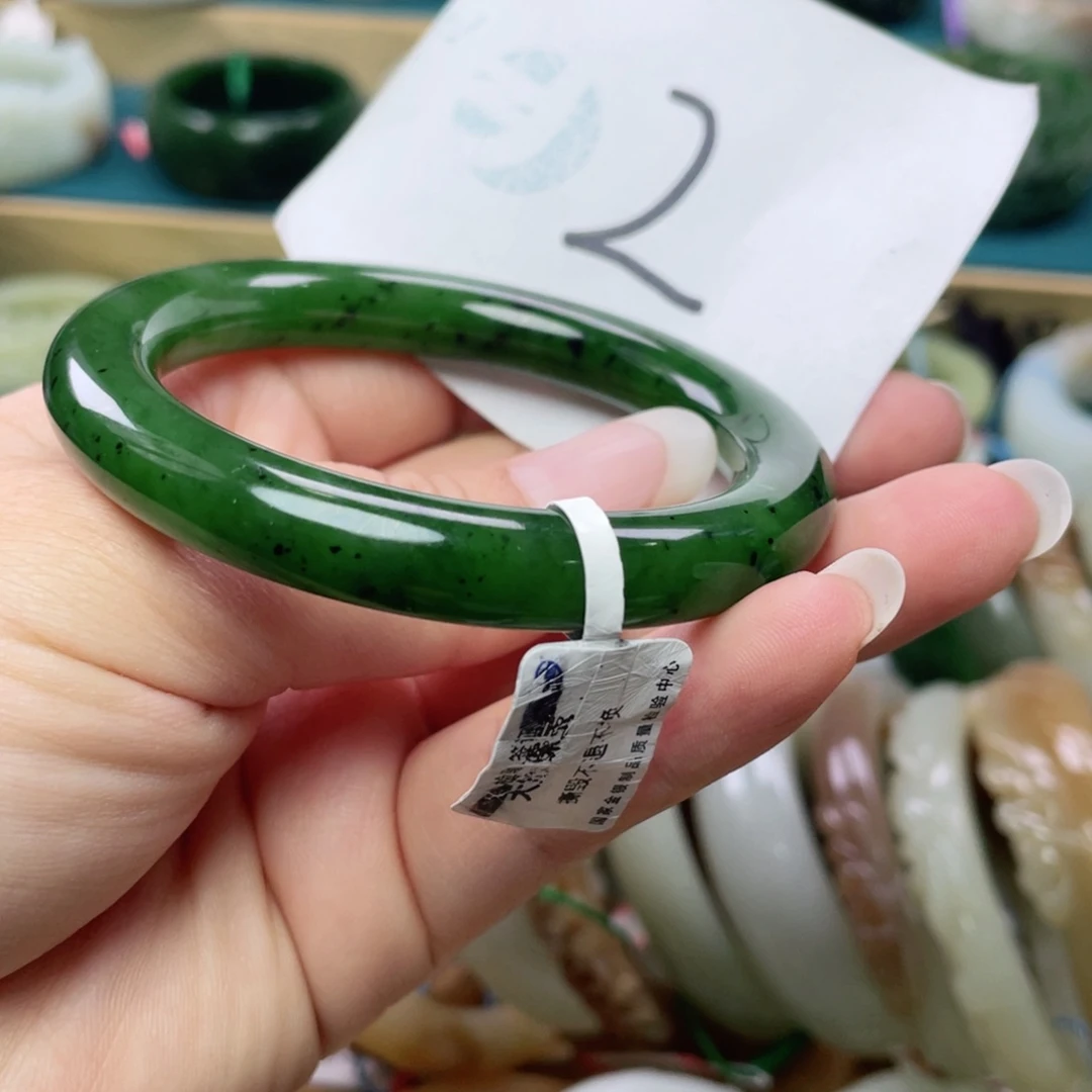 未镶嵌手镯和田玉圈口55
