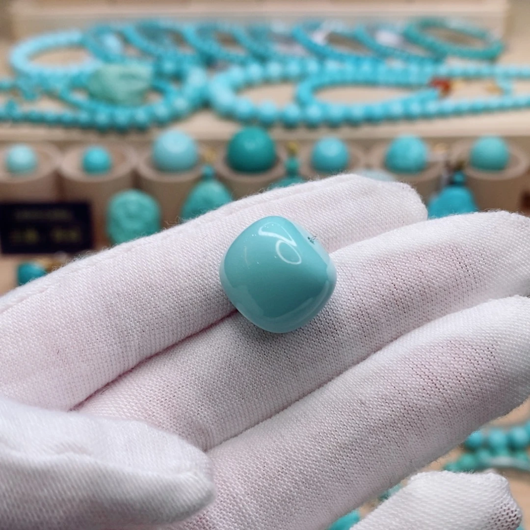 绿松石未镶嵌珠宝奇石16mm