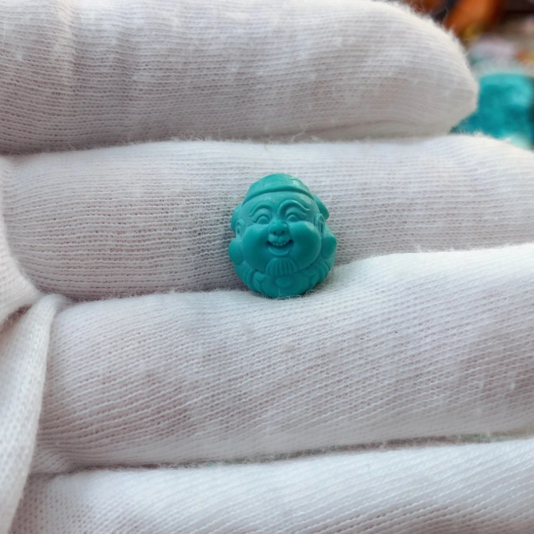 未镶嵌绿松石珠宝半成品