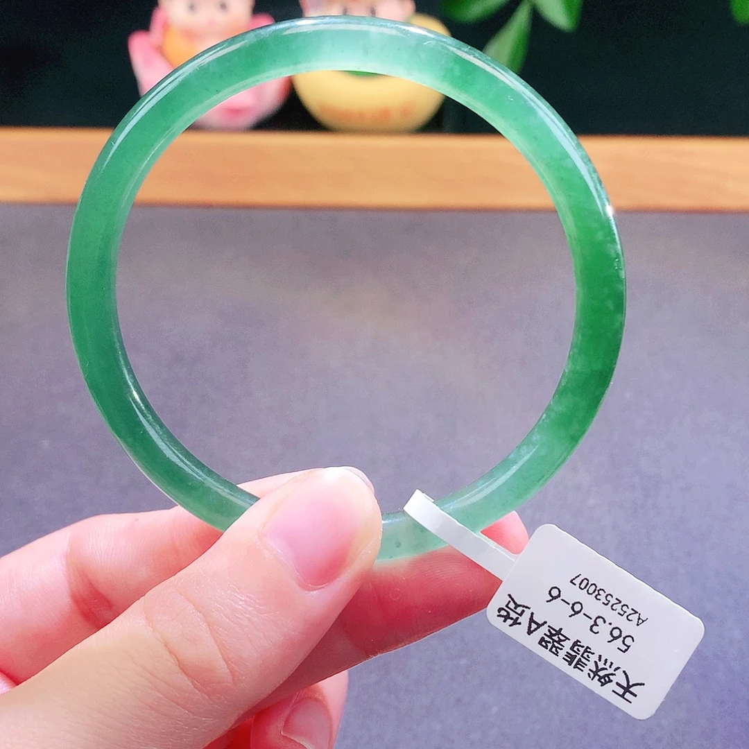 翡翠未镶嵌手镯天然翡翠