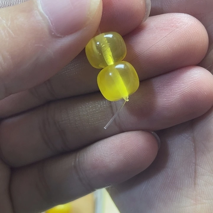 琥珀未镶嵌珠宝奇石10.0mm微瑕不退换