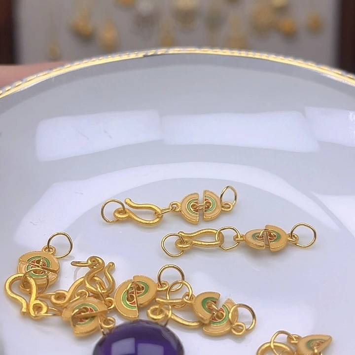 银S925镶嵌颈饰紫晶紫晶925镶嵌12