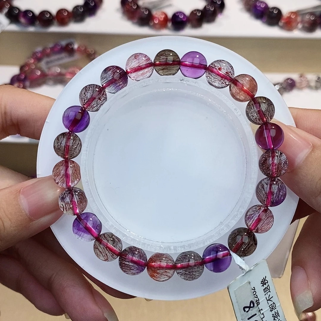 手链水晶未镶嵌黑加仑8