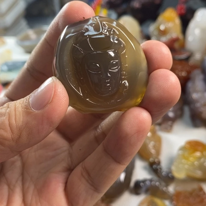 玛瑙/玉髓吊坠(不含链)未镶嵌