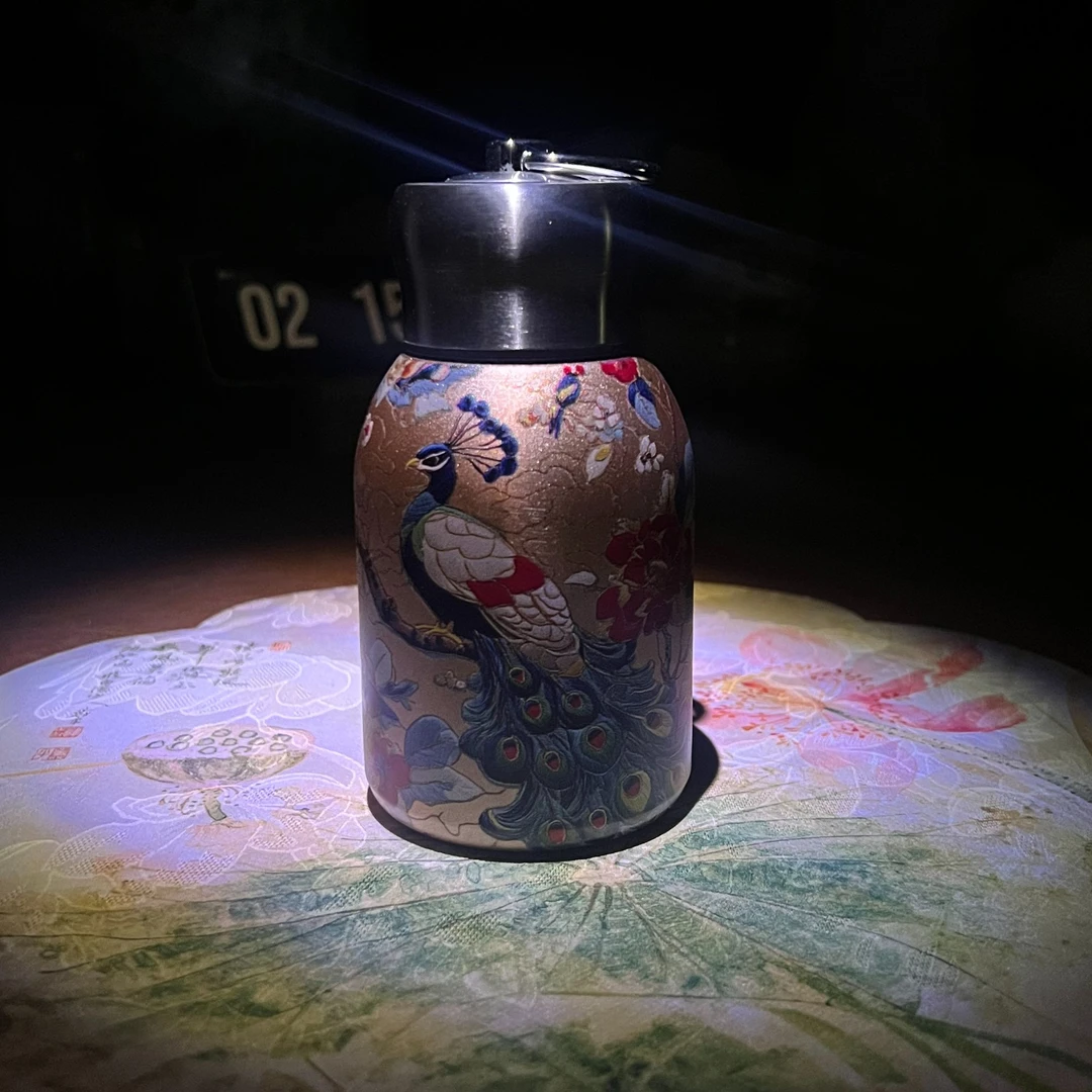 G2906孔雀保温瓶茶杯