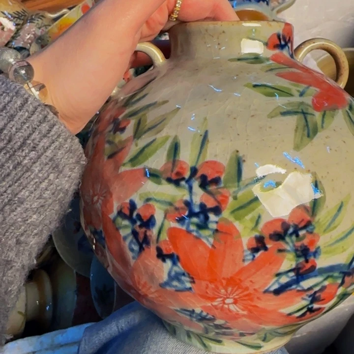 瓷片景德镇陶瓷手工手绘