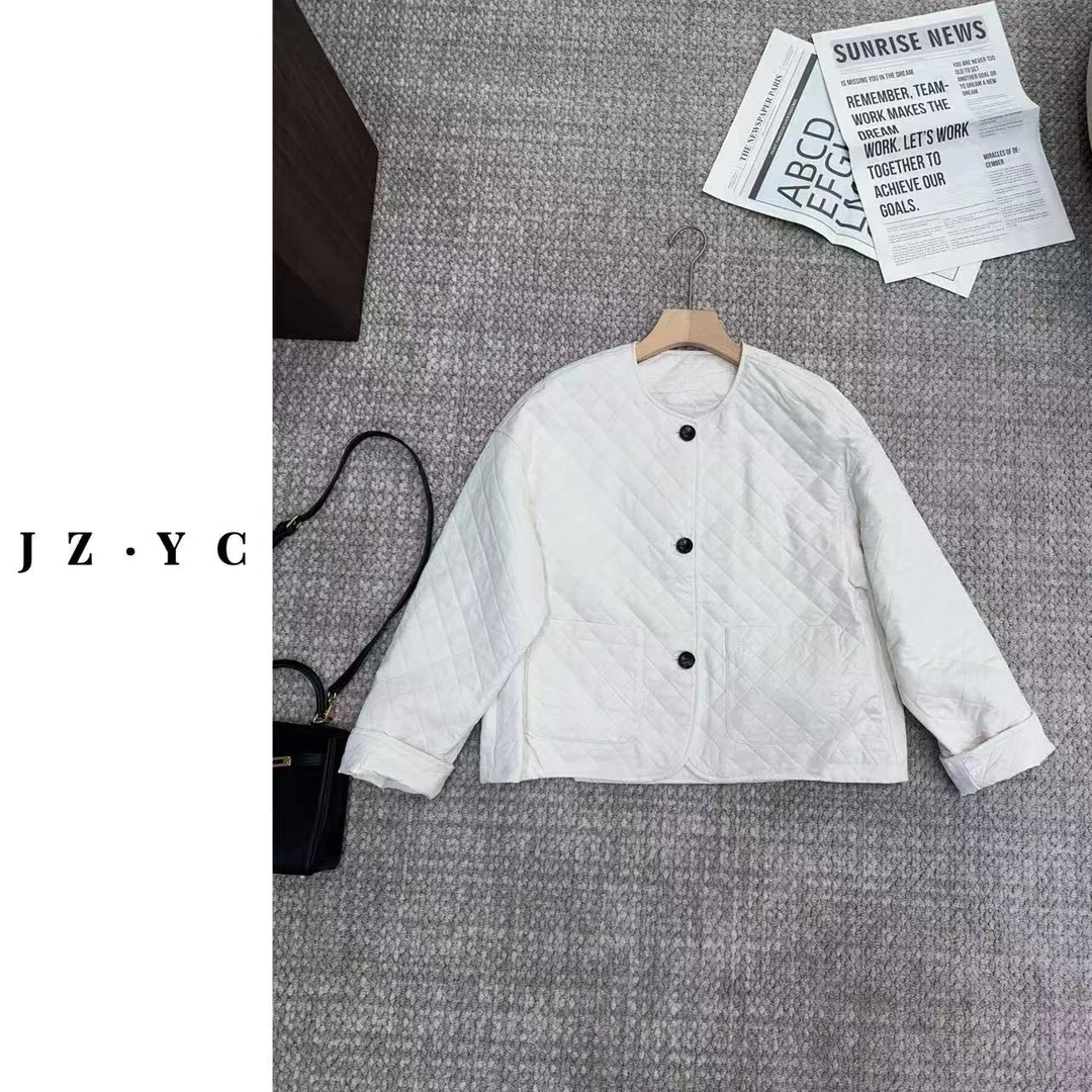 【洁子推荐】8008 菱形格外套