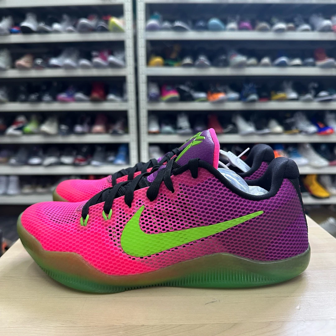 40.5码/科比11粉红/D925 95/篮球鞋/无盒/836183-635