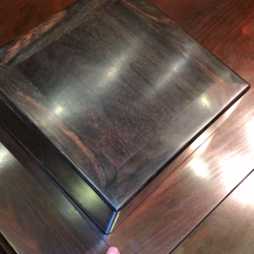 【闪购商品】红酸枝木类穿衣镜旋转盒