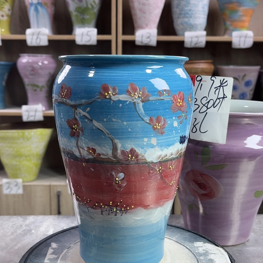 景德镇陶瓷花盆花盆