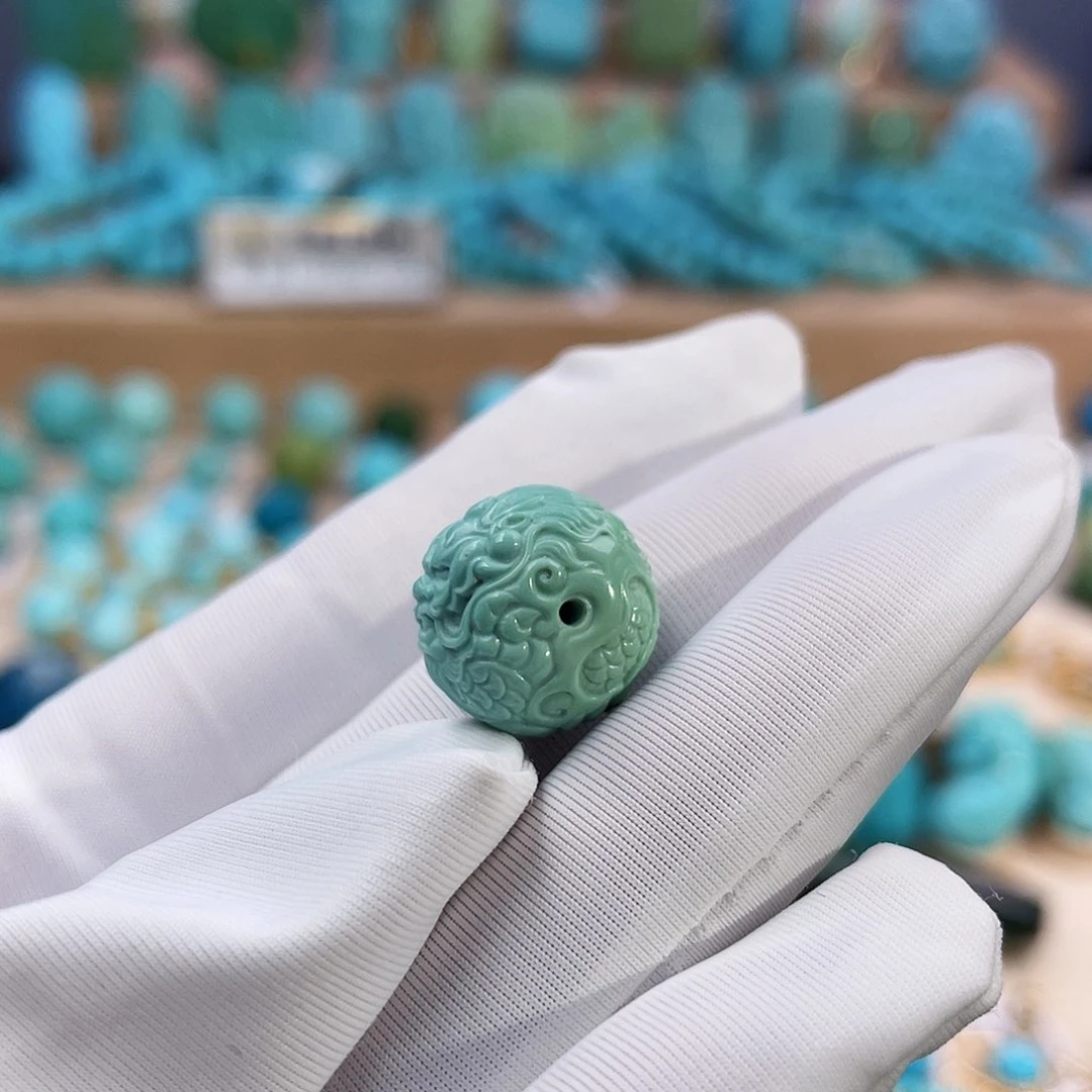 绿松石珠宝奇石未镶嵌