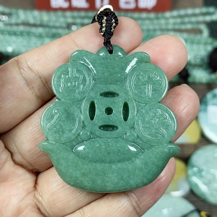 【闪购商品】翡翠颈饰未镶嵌玉吊坠翡翠玉