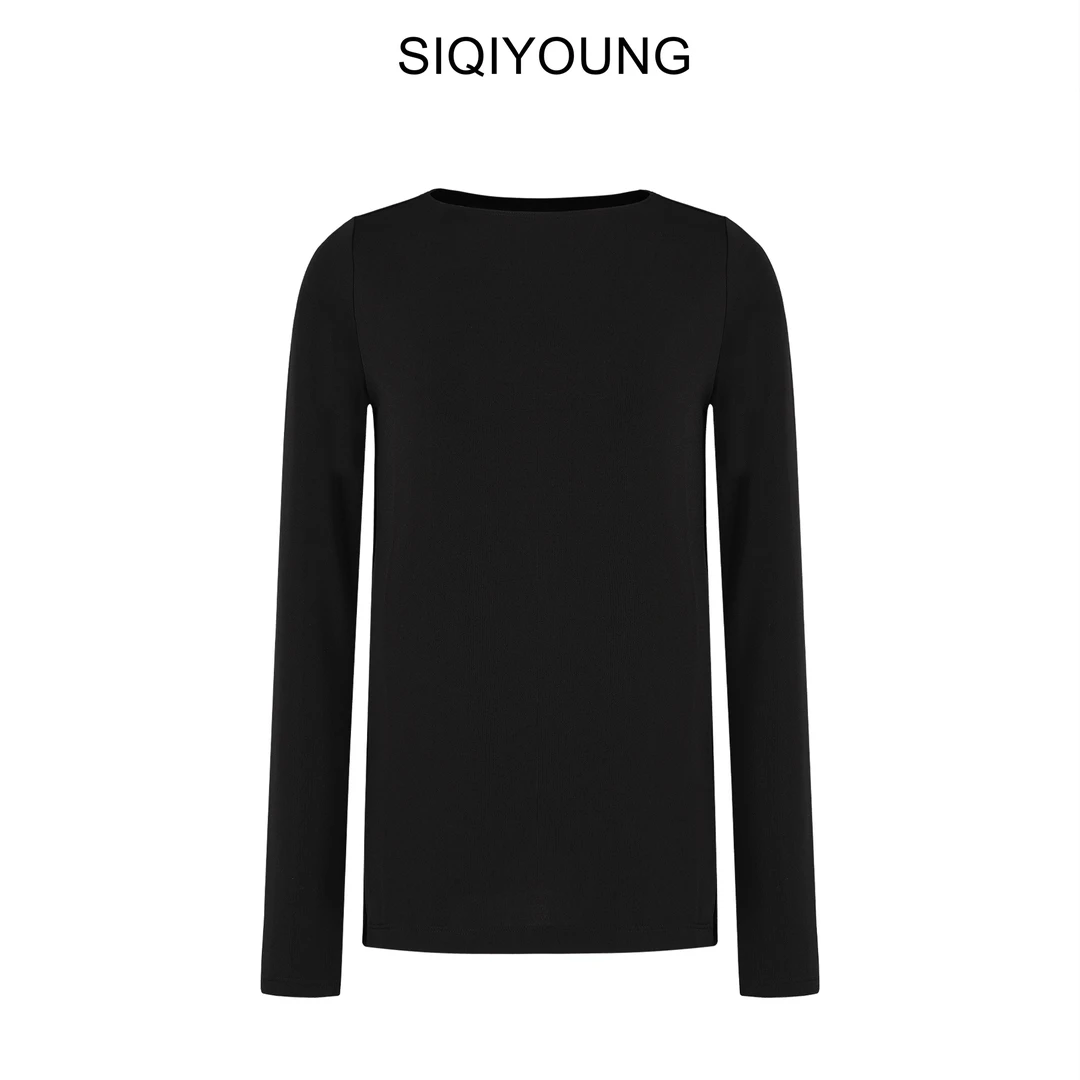 SIQIYOUNG简约长袖T恤