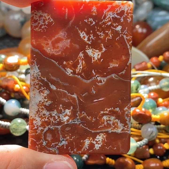 【闪购商品】玛瑙/玉髓颈饰未镶嵌绿***湾