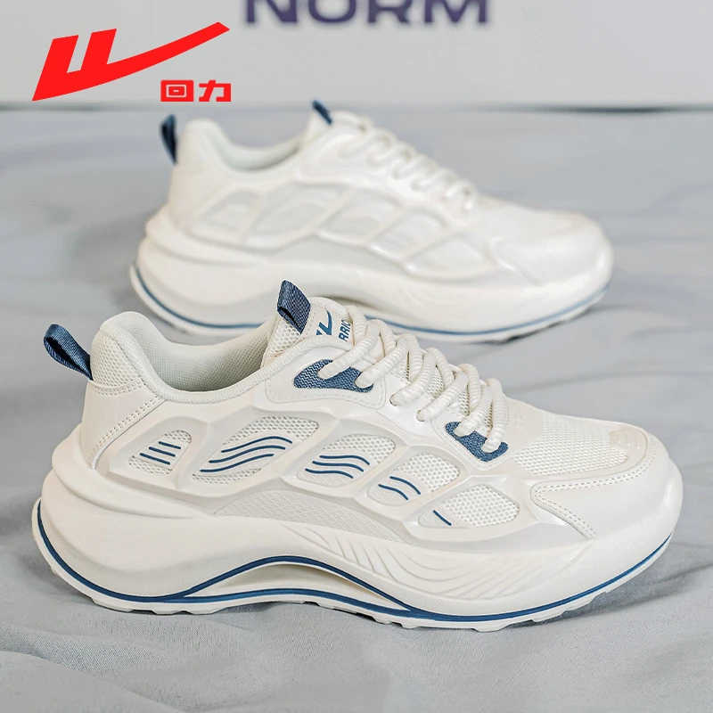 Warrior/回力男鞋2025新款冬季百搭休闲鞋男款软底减震跑步运动鞋