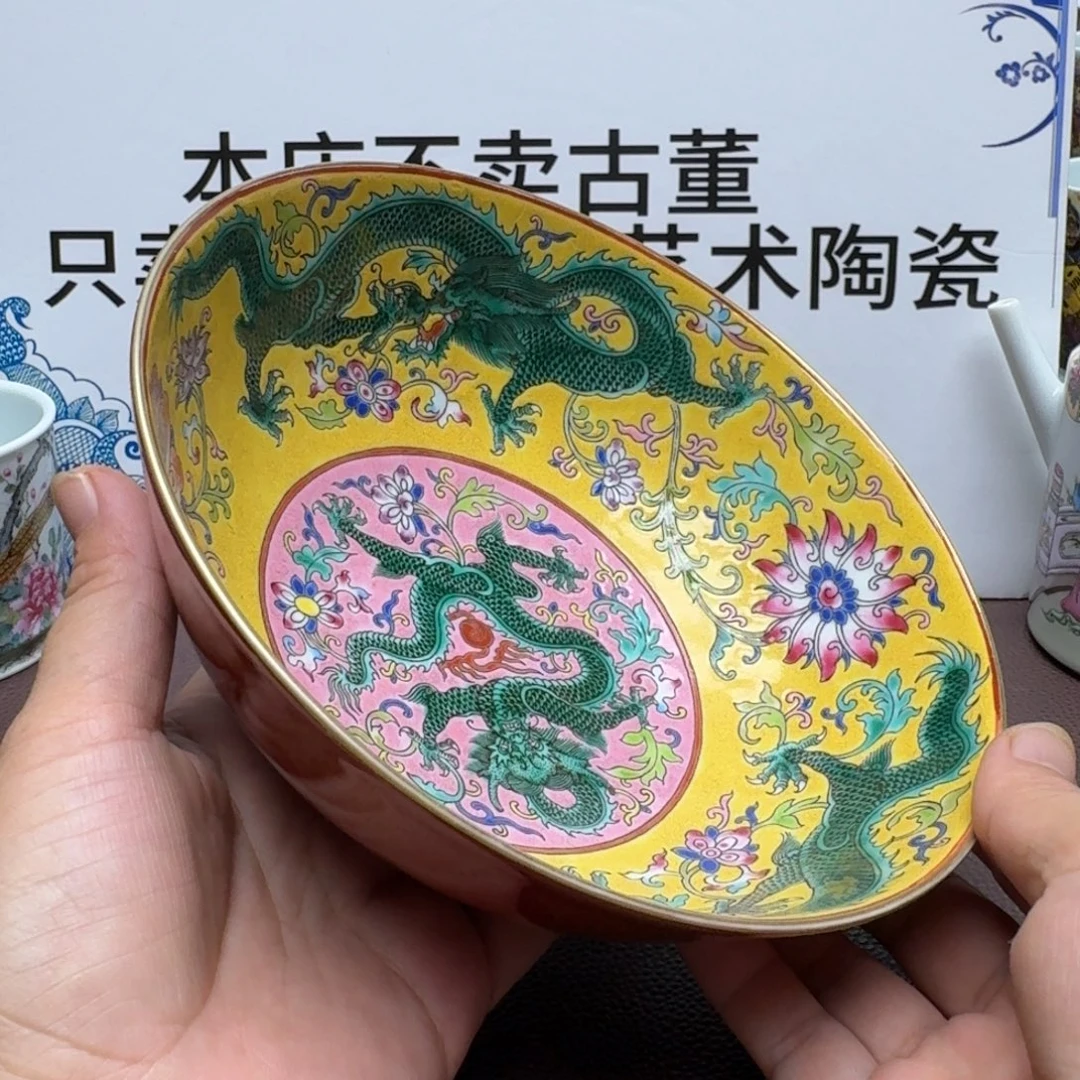 景德镇手工手绘展示