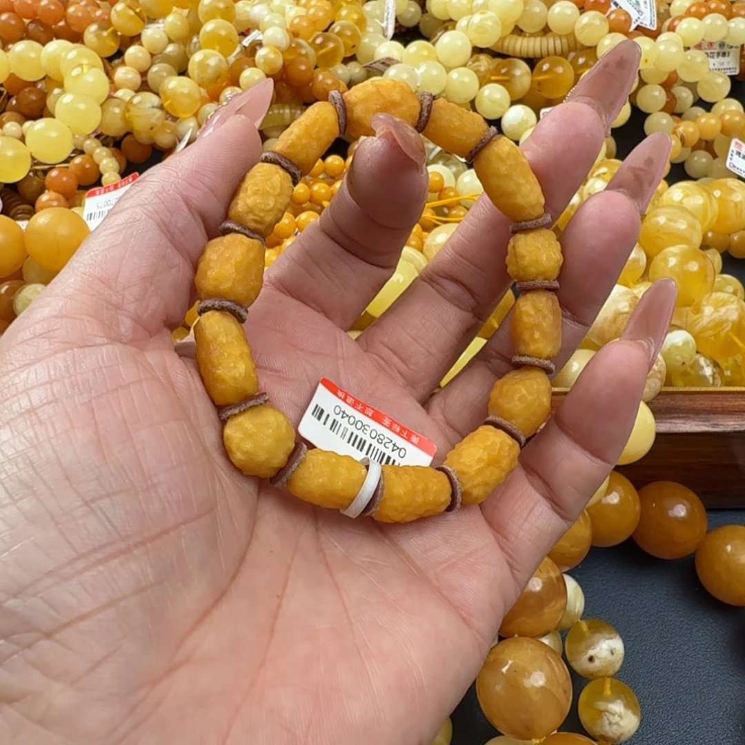 琥珀未镶嵌珠宝奇石