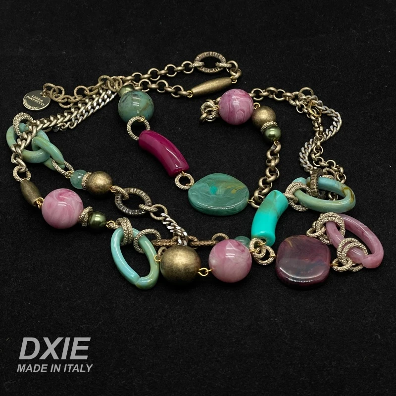 铜合金 树脂 项链 LC 20819