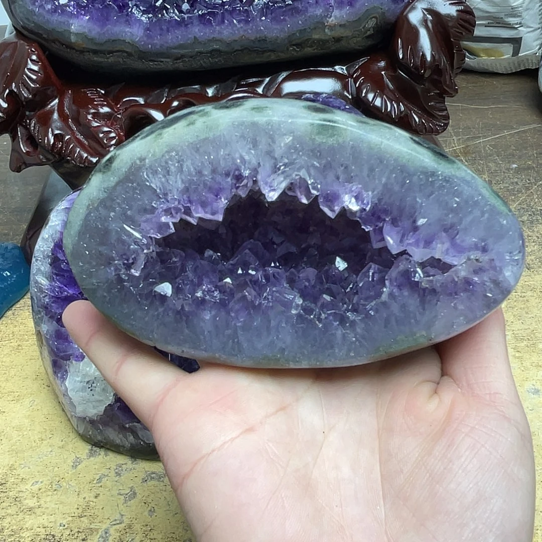 大型摆件（非配饰）紫晶未镶嵌