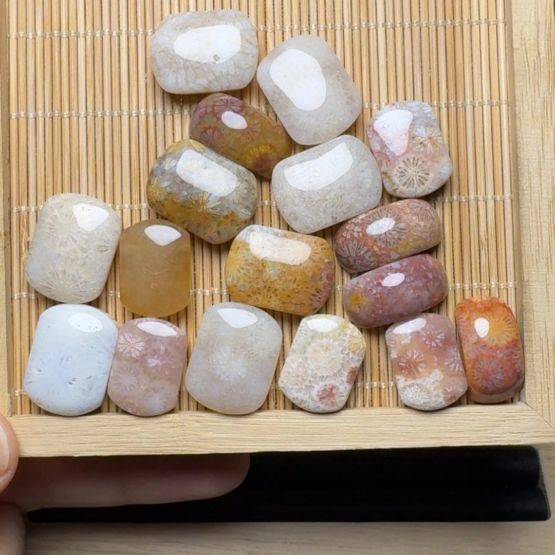 硅化玉未镶嵌17片各型手排片清仓价，不退不换