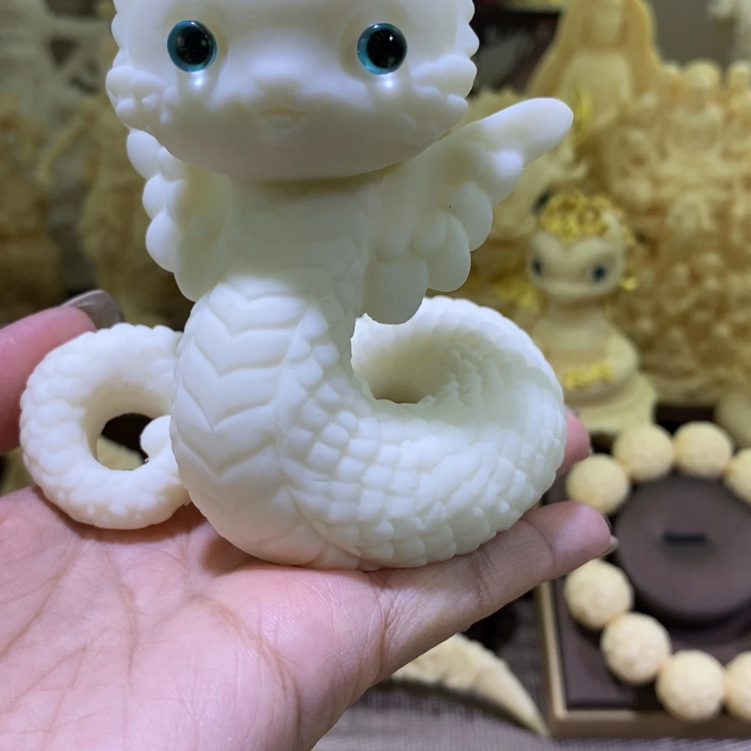 菩提根/象牙果把件象牙果飞黄腾达灵蛇