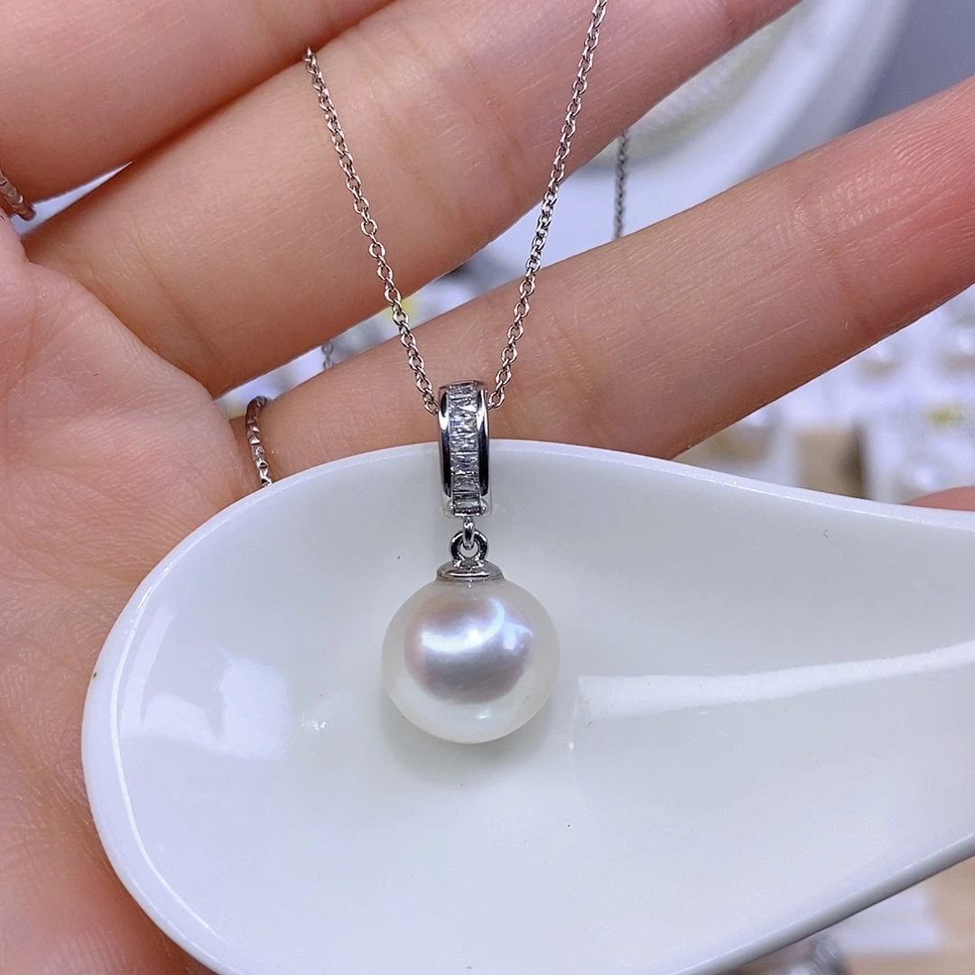 颈饰合金淡水珍珠F
