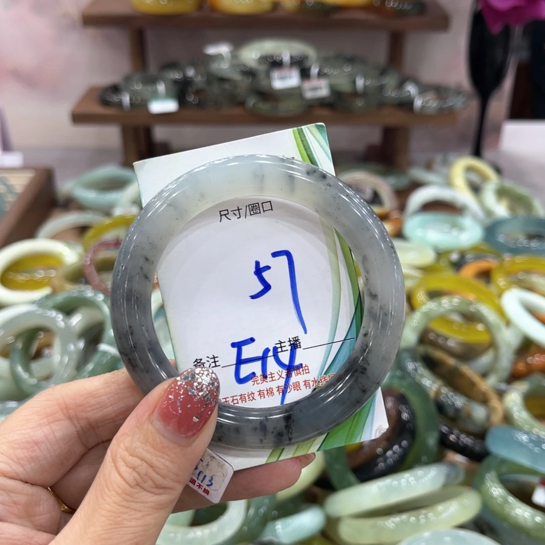 未镶嵌蛇纹石玉手镯手镯