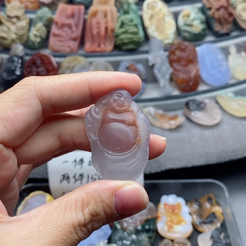 【闪购商品】未镶嵌吊坠定制玛瑙