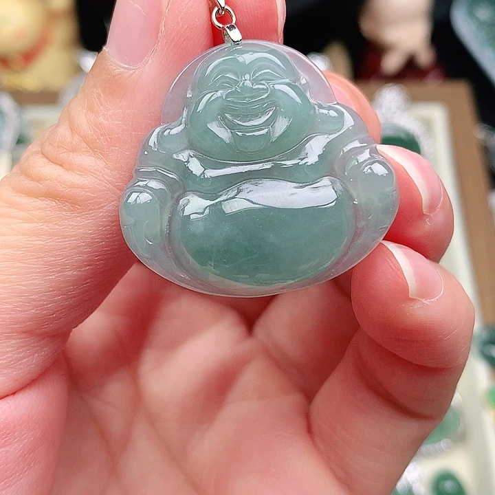 颈饰未镶嵌翡翠吊坠