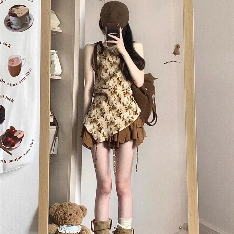 老钱风女装2025新款爆款洋气衣服流行时尚潮牌小众裙子套装女夏季