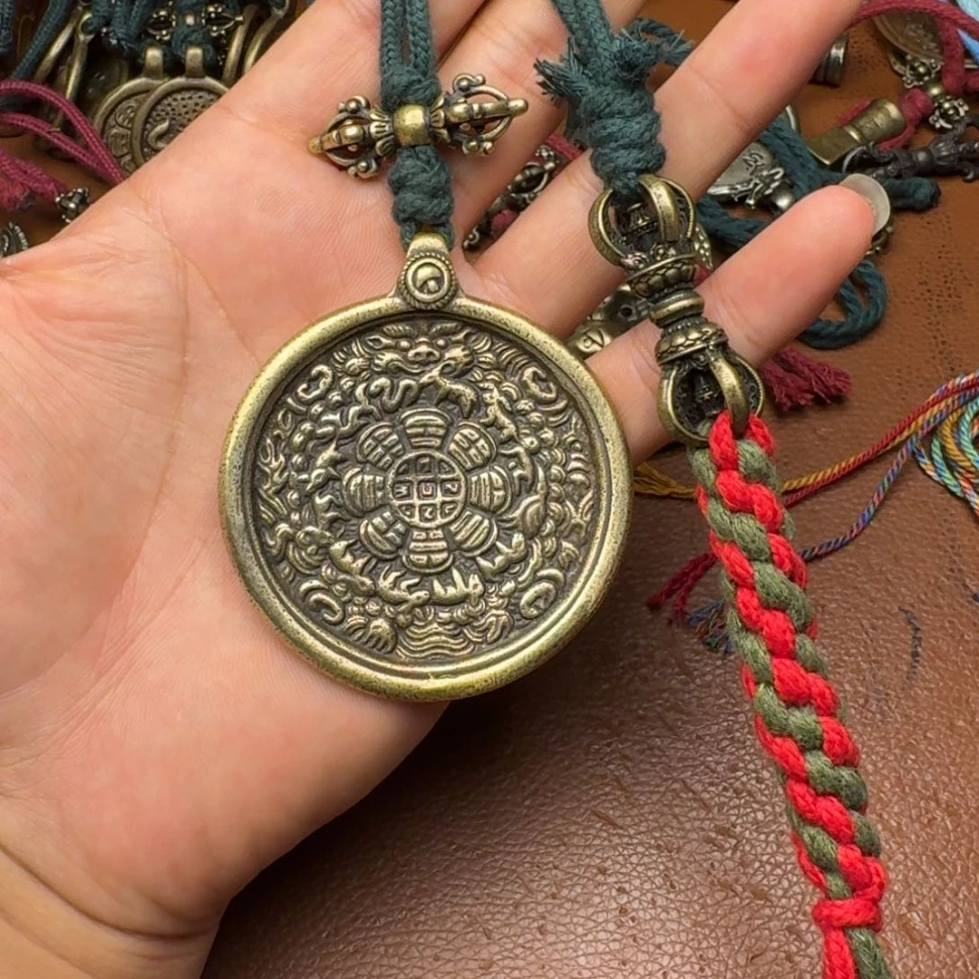 时**印藏式风格九宫八卦牌