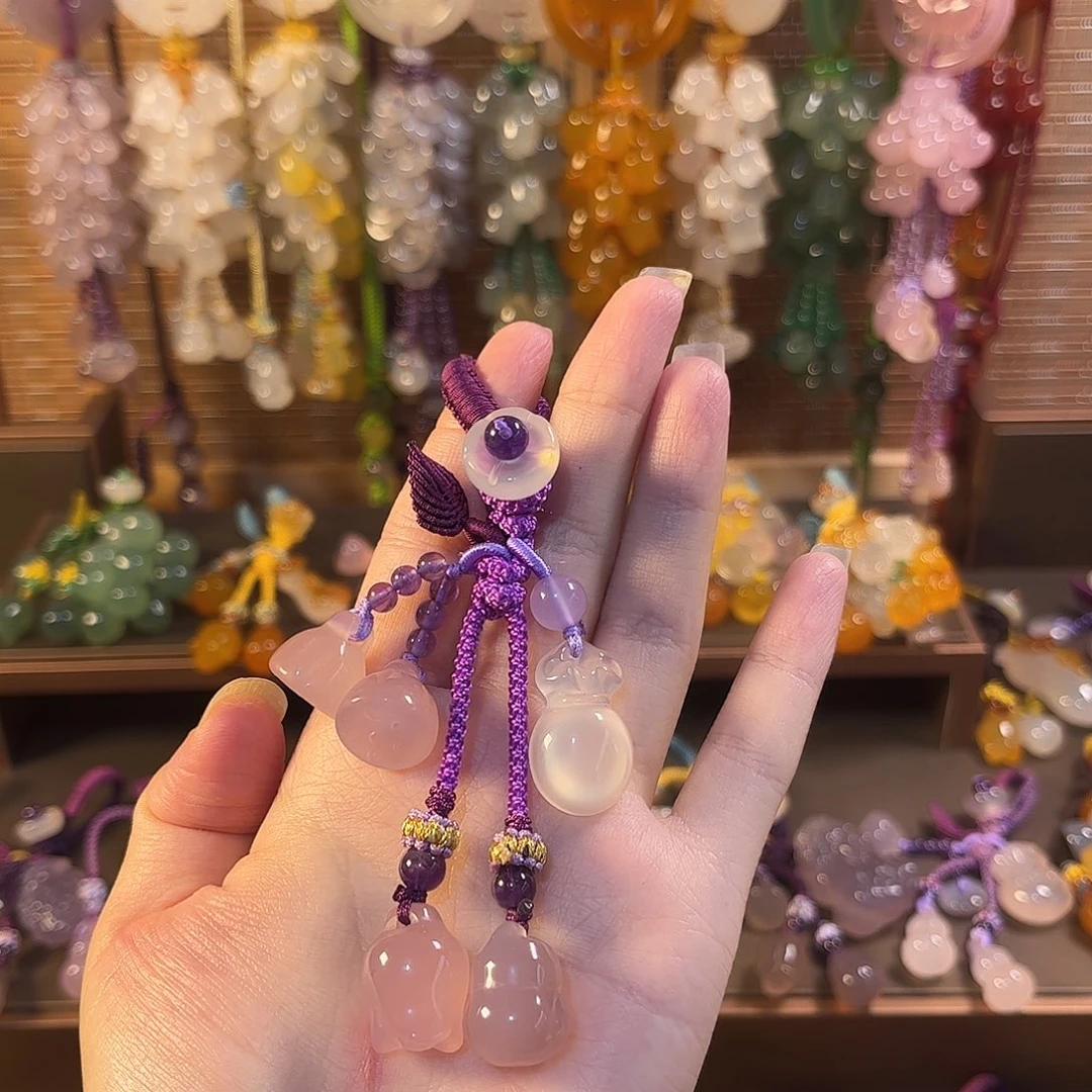 玛瑙/玉髓未镶嵌车挂