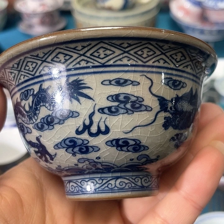 景德镇陶瓷主人杯13344