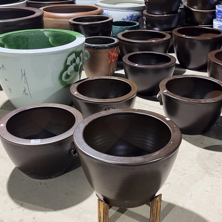 ****️景德镇陶瓷鱼缸艺术